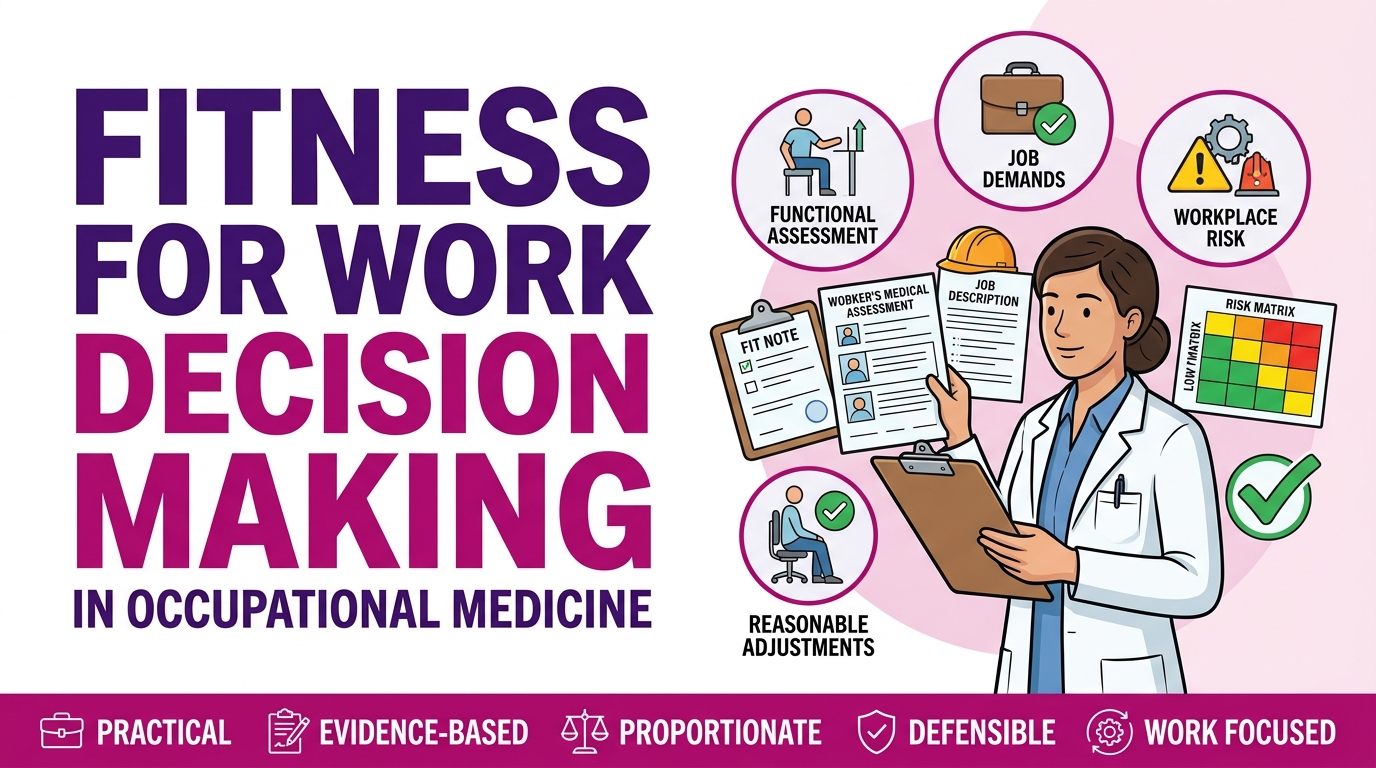 Fitness for Work Decision Making in Occupational Medicine