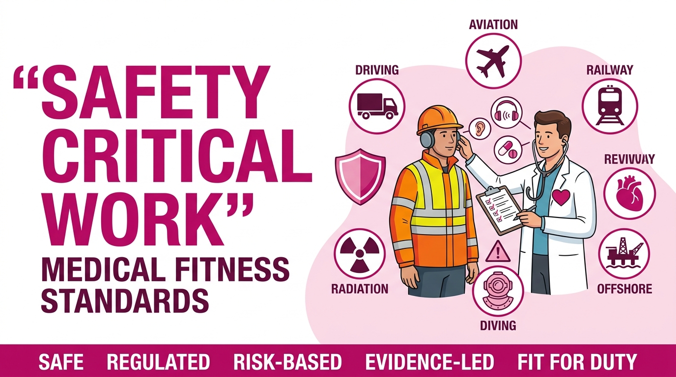 Safety Critical Work and Medical Fitness Standards